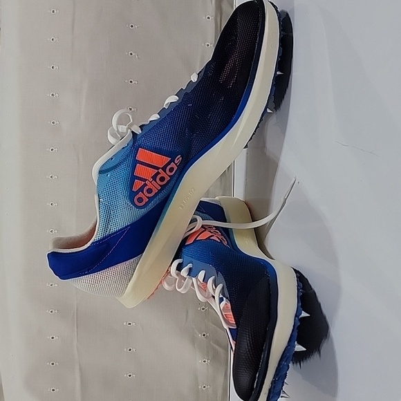 Women's Adidas Adizero Avanti Running Spikes, Pink/Blue, Size 7, NWOT - Picture 3 of 14